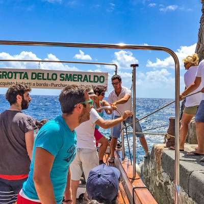 Minicruise to Positano & Emerald Grotto (from Maiori)